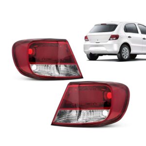 Kit Lanterna Traseira Para Gol G5 2009 2010 A 2012 Bicolor Ambos Lados Bicolor
