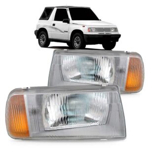 Kit Farol Para Vitara 1990 1991 1992 1993 1994 1995 96 1997 Ambos Lados