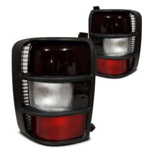 Kit Lanterna Traseira Para Pajero 1998 1999 2000 Fume Ambos Lados Fumê