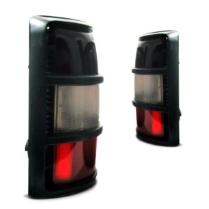 Kit Lanterna Traseira Para Pajero 1998 1999 2000 Fume Ambos Lados Fumê