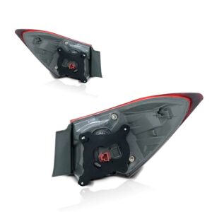 Kit Lanterna Traseira P/ Corolla 2014 2015 2016 Canto S/ Led Esquerdo/motorista Bicolor
