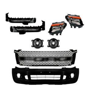 Kit Parachoque Dianteiro Ranger 2013 A 2016 Raptor C/milhas Para Pintar