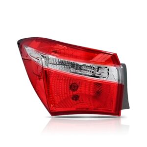 Lanterna Traseira Para Corolla 2014 2015 2016 Canto Sem Led Esquerdo/motorista Bicolor