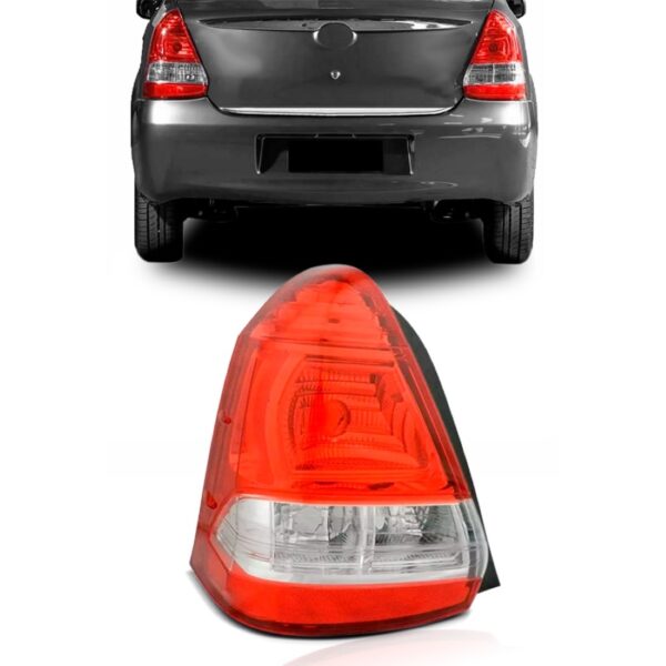 Lanterna Traseira Para Etios 2012 2013 A 2018 Sedan S/funcao Direito/passageiro