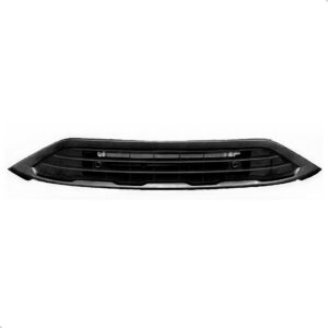 Grade Central Pchoque T-cross 2025 2026 Com Porta Sensor Preto Fosco