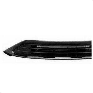 Grade Central Pchoque T-cross 2025 2026 Com Porta Sensor Preto Fosco