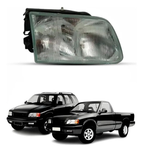 Farol Para S10/blazer 1995 A 2000 Direito/passageiro