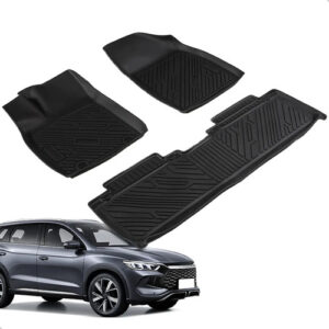 Tapete Interno Para Song Pro 2024 2025 A 2026 3 Peças Preto