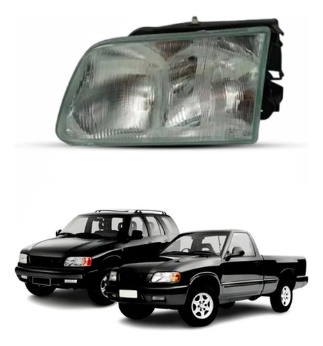 Farol Para S10/blazer 1995 A 2000 Esquerdo/motorista