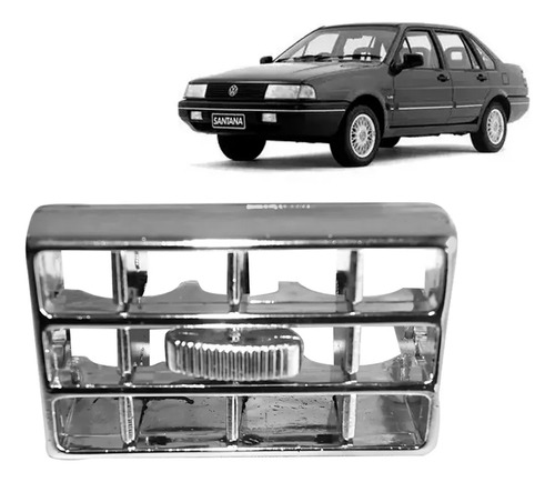 Difusor De Ar Lateral Santana/quantum/versailles 1992 A 1996 Cromado