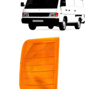 Pisca Lanterna Dianteira Para Mercedes Mb 180 1993 A 1996 Âmbar Lado Direito