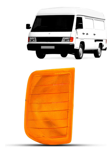 Pisca Lanterna Dianteira Para Mercedes Mb 180 1993 A 1996 Âmbar Lado Direito