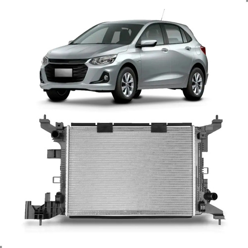 Radiador Para Onix 2020 2021 2022 2023 2024 Manual 1.0