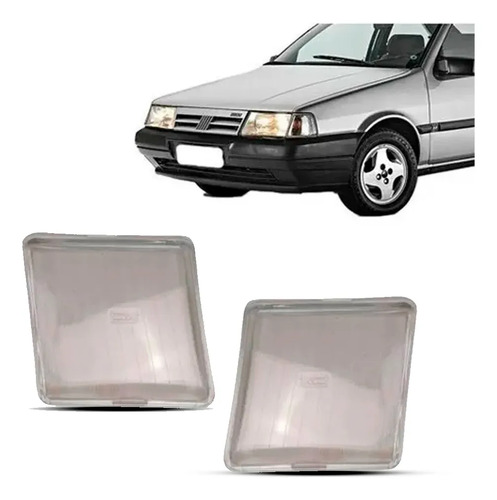Par Lente Farol Milha Auxiliar Para Tempra 1991 A 1995