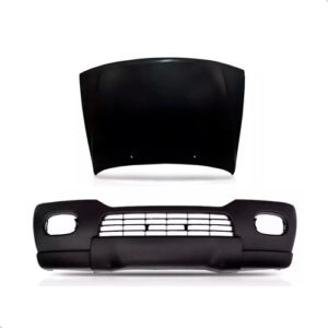 Kit Frente Capo E Parachoque Para Pajero Sport 2000 A 2004