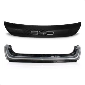 Kit Grade Central E Grade Dlr Para Byd Dolphin 2023 A 2026 Preto Fosco