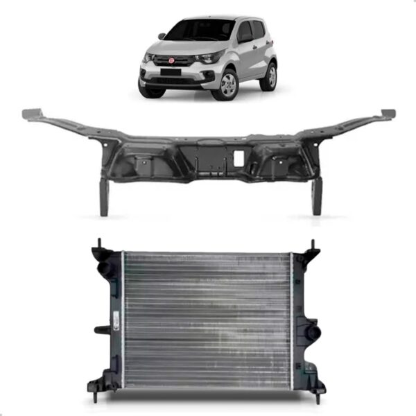 Kit Radiador E Painel Frontal Mobi 2016 17 A 2026 1.0 Manual