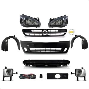 Kit Frente Corsa Montana 2003 2004 2005 2006 2007 2008 2009 Preto