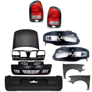 Kit Frente Traseira Gol G4 Giv 2005 2006 2007 2008 Nova