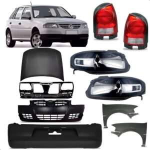 Kit Frente Traseira Gol G4 Giv 2005 2006 2007 2008 Nova
