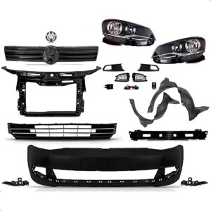 Kit Frente Completa Gol E Voyage G6 2012 2013 2014 2015 2016 Preto