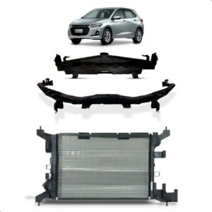 Kit Radiador E Painel Frontal Onix Manual 1.0 2020 21 A 2024