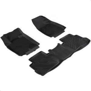Tapete Impermeável Antiderrapante Haval H6 2024 A 2026 3 Pçs Preto