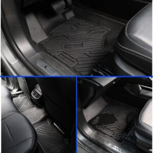 Tapete Impermeável Antiderrapante Haval H6 2024 A 2026 3 Pçs Preto