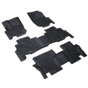 Tapete Impermeável Antiderrapante Haval H9 2025 2026 4 Pçs Preto