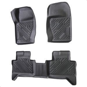 Tapete Impermeável Antiderrapante Tank 300 2024 A 2026 3 Pçs Preto
