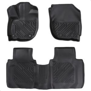 Tapete Impermeável Antiderrapante Hrv Hr-v 2015 A 2026 3 Pçs Preto