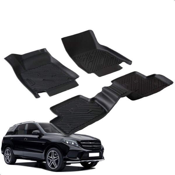 Tapete Antiderrapante Mercedes Gla 200 2015 16 A 2020 3 Pçs Preto
