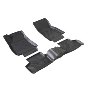 Tapete Antiderrapante Cla 200 250 35 45s 2020 A 2022 3 Peças Preto
