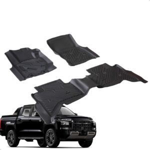 Tapete Antiderrapante L200 Triton Katana 2025 2026 3 Peças Preto