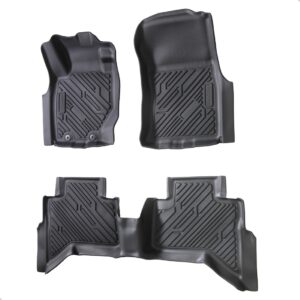 Tapete Antiderrapante L200 Triton Katana 2025 2026 3 Peças Preto