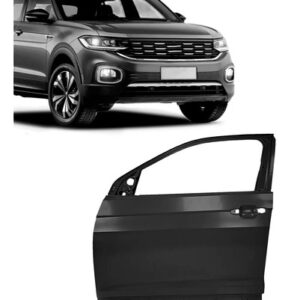 Porta Dianteira Para T-cross 2019 A 2024 Dianteira Esquerdo Preto