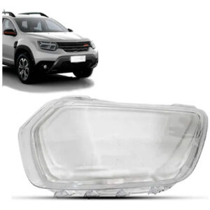 Lente Farol Para Duster 2025 A 2026 Esquerdo/motorista