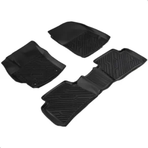 Tapete Interno Para Corolla 2020 2021 2022 A 2026 3 Peças Preto