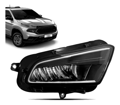 Farol Inferior Para Toro 2022 2023 2024 A 2025 Com Led Direito/passageiro