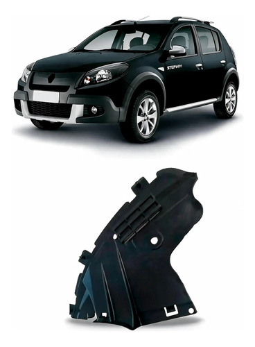 Parabarro Dianteiro Para Sandero Stepway 2008 2009 2010 2011 Direito/passageiro