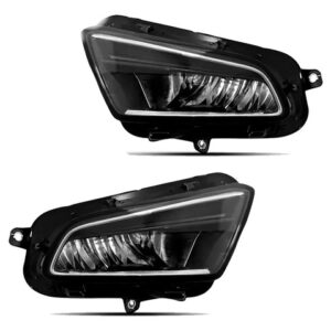 Kit Farol Inferior Para Toro 2022 2023 2024 A 2025 Com Led Preto