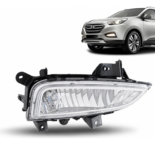 Farol Auxiliar Para Ix35 2015 2016 2017 A 2018 Direito/passageiro