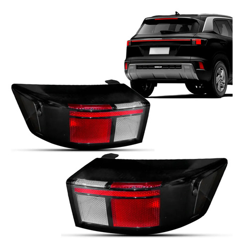 Par Lanterna Tras Creta Limited/platinum/comfort 25/26 C/led Ambos Lados