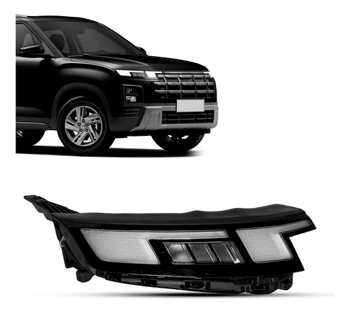 Farol Superior Creta Comfort/limited/platinum 25/26 Com Led Direito/passageiro