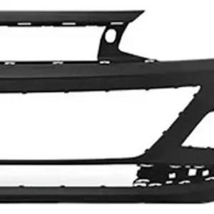 Parachoque Diant Polo/virtus 2018 A 22 Preto S/ Furo Sensor Preto