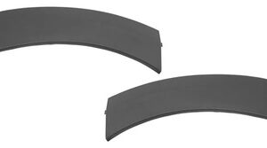 Kit 4 Molduras P/ Saveiro Robust G7 17/23 Pequenas Parachoq Preto