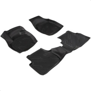 Tapete Interno Para Virtus 2018 2019 2020 A 2026 3 Peças Preto