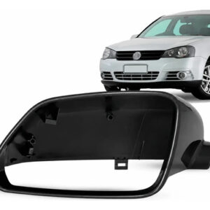 Capa Retrovisor Para Golf 2008 2009 2010 2011 A 2012 Lisa Esquerdo/motorista