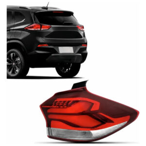 Lanterna Traseira Canto Para Tracker 2020 A 2025 Com Led Direito/passageiro Vermelho