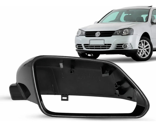 Capa Retrovisor Para Golf 2008 2009 2010 2011 A 2012 Lisa Direito/passageiro